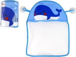 Játékszervező bálnák alakú fürdőhöz