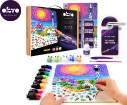 Okto domború festőkészlet Park Güell – Barcelona 30 × 40 cm