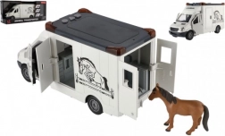 Állat szállító kocsi lóval és lendület effektekkel