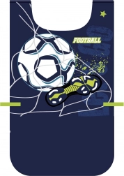 Gyerek védő poncsó-kötény foci