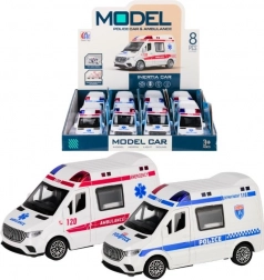 Mentőautó fény- és hangeffektekkel