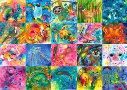 Puzzle Az állatok varázsa 1000 darabos