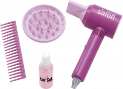 Gyerek hajszárító tartozékokkal, 19 cm