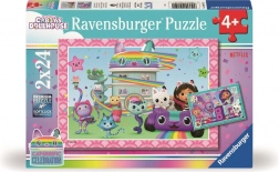 Ravensburger puzzle Gábi varázslatos házikója 2x24 darab