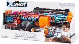ZURU X-Shot Skins Last Stand Graffiti habpisztoly (16 nyílvessző)