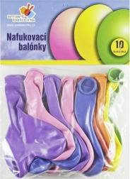 Felfújható, szív alakú lufik 10 db