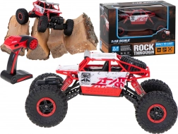 RC autó Rock Crawler 1:18 4WD 2,4 GHz – Piros