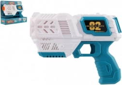 Buborékfújó pisztoly töltettel, 19 cm