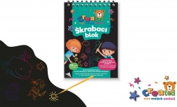 Karcolható színes jegyzetlapok 10×14 cm, 10 db