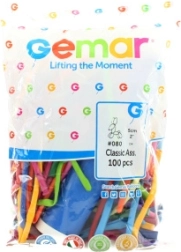 Gemar formázó lufik pumpával - 100 db
