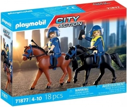 Playmobil rendőrségi lovas járőr Action Heroes