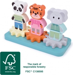 Fa rakosgató játék Dzsungelbarátok SMALL FOOT