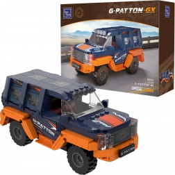 PANTASY építőkészlet terepjáró G-Patton GX 1:24, 21 cm, 422 elem