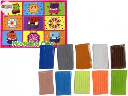 Művészeti készlet Gyurma Modelino 10 színben