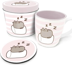 Pusheen ajándékcsomag bádogdobozban