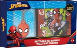 Spider-Man gyermekpénztárca kulcstartóval