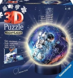 RAVENSBURGER Világító puzzleball Űrhajós 72 darab