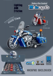 Motorbicikli fény- és hangeffektekkel