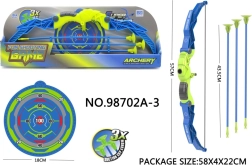 Gyerek íjászkészlet íjjal és 3 nyíllal
