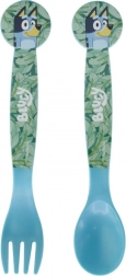 BLUEY gyermek evőeszköz – 2 darabos készlet