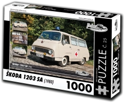 Puzzle Retro-Autók Škoda 1203 SA 1000 darabos