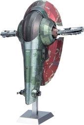 3D fém puzzle Star Wars: Boba Fett Starfighter METAL EARTH ICONX