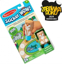 Matrica WOW! Nyuszi bélyegzőkkel