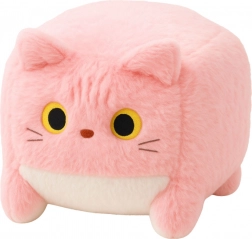 Rózsaszín plüss kocka alakú ölelnivaló