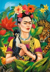 Trefl puzzle Premium Plus – Frida Kahlo portré, 1000 darab