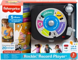 Gramofon a legkisebbeknek FISHER-PRICE – interaktív gyerek rádió