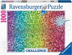 Ravensburger puzzle Challenge Glitter 1000 darab