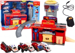 Mentőközpont tűzoltókkal és kórházzal – 6 darabos járműkészlet