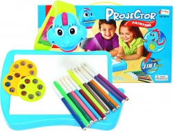 3 az 1-ben projektor gyerekeknek dinoszauruszokkal és sablonokkal