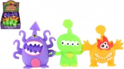 Antistressz gyúrható űrlény – nyálkás játék 8–9 cm, 3 szín