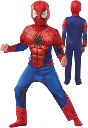 Gyerek SPIDER-MAN jelmez piros-kék, maszkkal 110–116 cm (5–6 év)