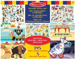 Melissa & Doug újrahasználható kalandmatricák