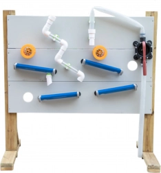 Fa készlet vízi játszótérhez Classic World Edu állvány + vízi és homokozó tartozékok