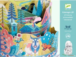 3D színező A világ tetején