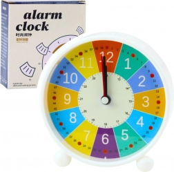 Színes gyermek ébresztőóra ketyegés nélkül