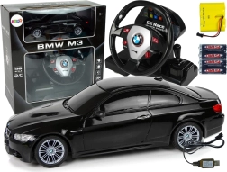 Távirányítós versenyautó BMW M3 fekete