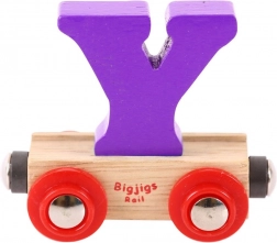 Fa Y betűs vagon BIGJIGS RAIL