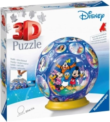 DISNEY 3D gömbpuzzle a RAVENSBURGER-től, 72 darab