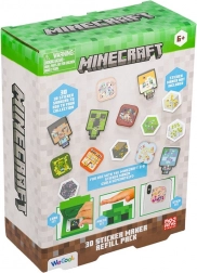minecraft 3d matrica készítő utántöltő készlet – pót szett