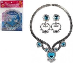 Csillogó gyerek ékszerszett – nyaklánc és fülbevaló