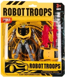 Átalakuló robot kiegészítőkkel gyerekeknek