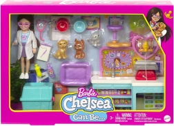 Barbie Chelsea állatorvosi készlet babával