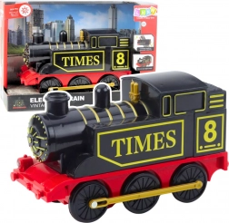 Elektromos retro mozdony fényekkel és hangokkal