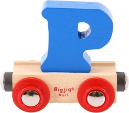 Vagon P betűvel Bigjigs Rail