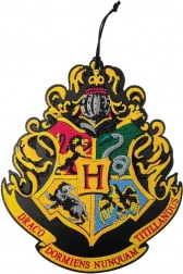 Crystal Art dekoráció Roxfort 25 × 29 cm