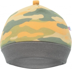 Baba sapka New Baby With Love mustár 3–6 hónapos